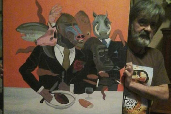 Copertina per Codiglia e la sua arte in mostra al caffè Carducci di Monfalcone